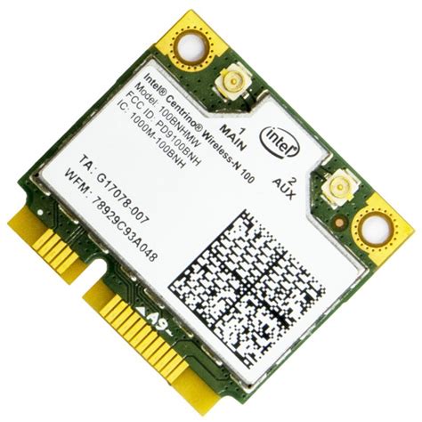 Intel® Centrino® Wireless.